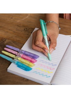 Alex Schoeller Pilot Frixion Light Erasable Highlighter Pen Set of 6 Pastel Colors  - Image 3