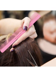Allegro Combs Rat Rail And Barber Comb Stylist Combs Set Rattail Styling Parting Comb Hair Stylist Tail Comb Men Combs Women Combs Kids Comb Fresh Color 2 Pc. (Fresh Pink)  - Image 4