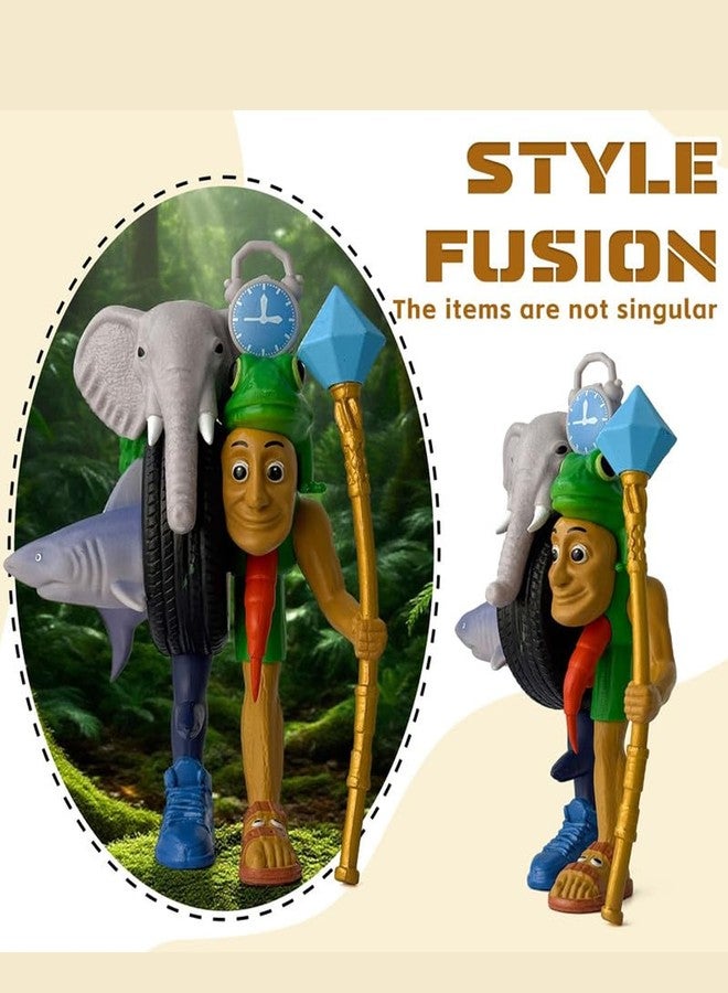 BdelrinQue Italian Brainrot Toy, Brainrot Toys, Mythical Creatures Collectible Figures, Tung Tung Tung Sahur Toy, Office Desk Decorations, Collectibles Toys, Cultural Gift Suitable for Mythology Enthusiasts - Image 4