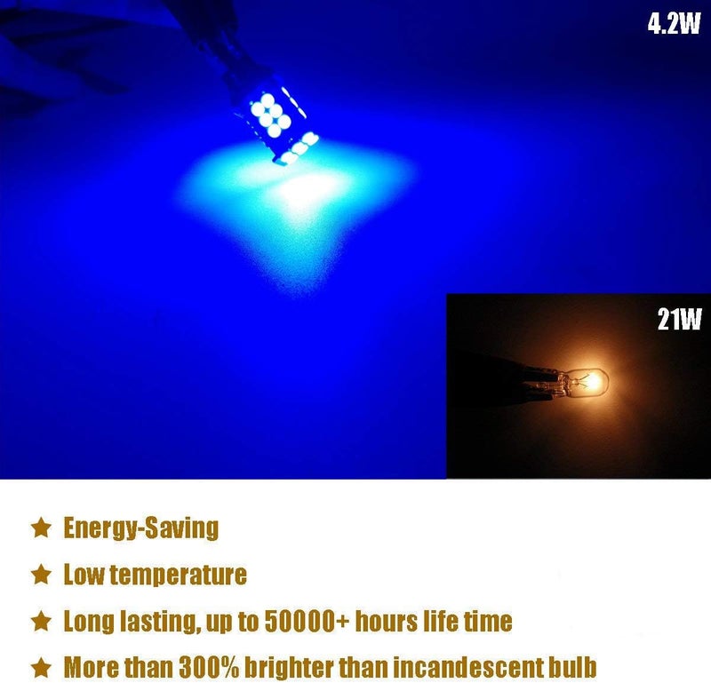 iBrightstar Blue LED Bulbs for Truck Cargo and Brake Lights - Image 3
