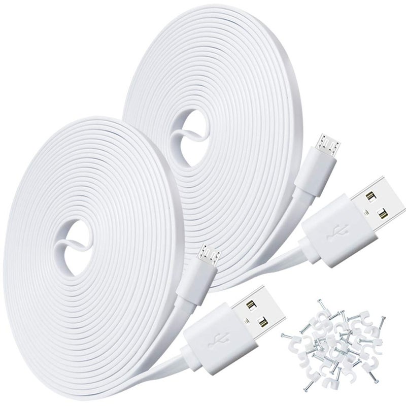SCOVEE كابل تمديد طاقة USB بطول 10 أقدام من SCOVEE - عبوة من 2 - Image 1