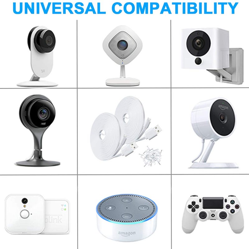 SCOVEE كابل تمديد طاقة USB بطول 10 أقدام من SCOVEE - عبوة من 2 - Image 4