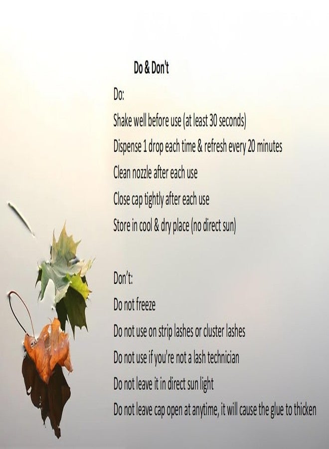 Alluring Super Veloce Adhesive 3D Volume Eyelash Extension Glue - Extra Strong Professional Lash Glue 5ml | 1 Sec Drying time | Retention - 8 Weeks | Black Adhesive for Semi-Permanent Extensions - Image 3