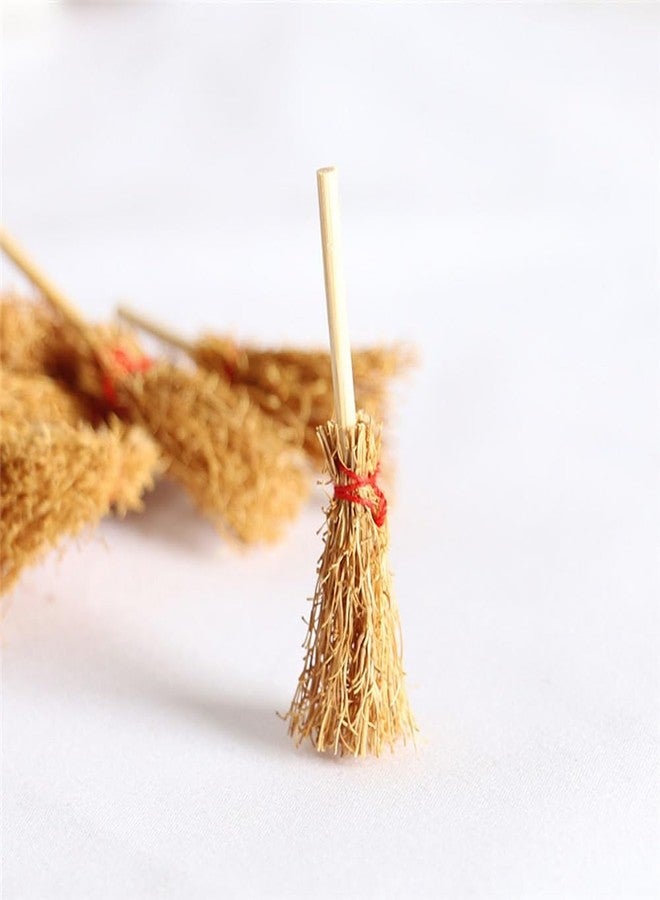 Ankelesz Mini Broom Rope Wizard Broom Halloween Decorative Accessory Hangings Decorations (Red) - Image 4