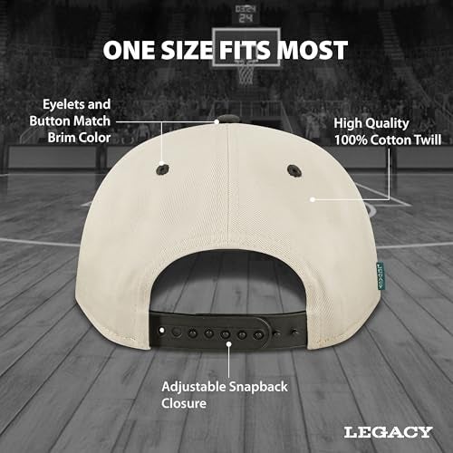 Legacy NCAA Officially Licensed Baseball Hat Iowa Hawkeyes Lightweight Cap for Men Women Heritage Twill Adjustable HTA StoneBlack One Size Fits Most Adjustable Closure - Image 3