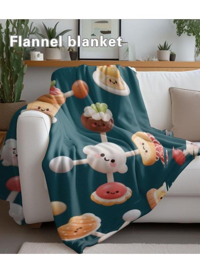 general Baby and children's cartoon flannel thin blanket (warm and comfortable, suitable for sleep, game use) 70cm*100cm - Image 5