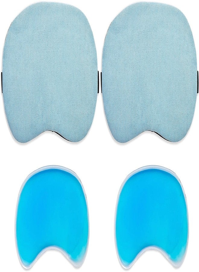 NEEV ENTERPRISE (PACK OF 2) Eye Mask For Sleeping Men Women With Cooling Gel For Night Deep Sleep, Dark Circles, Puffy Eye's, Dry Eyes And Eye Fatigue (LIGHT BLUE) - Image 1