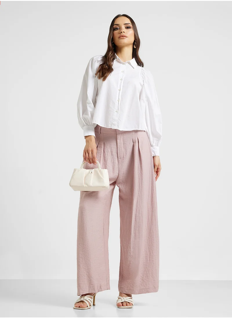 خزانة Wide Leg Pants