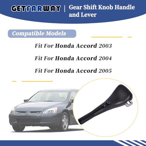Getfarway مقبض وعصا تغيير السرعة Getfarway 54130-SDA-A84ZB متوافق مع هوندا أكورد 2003-2005 - Image 2