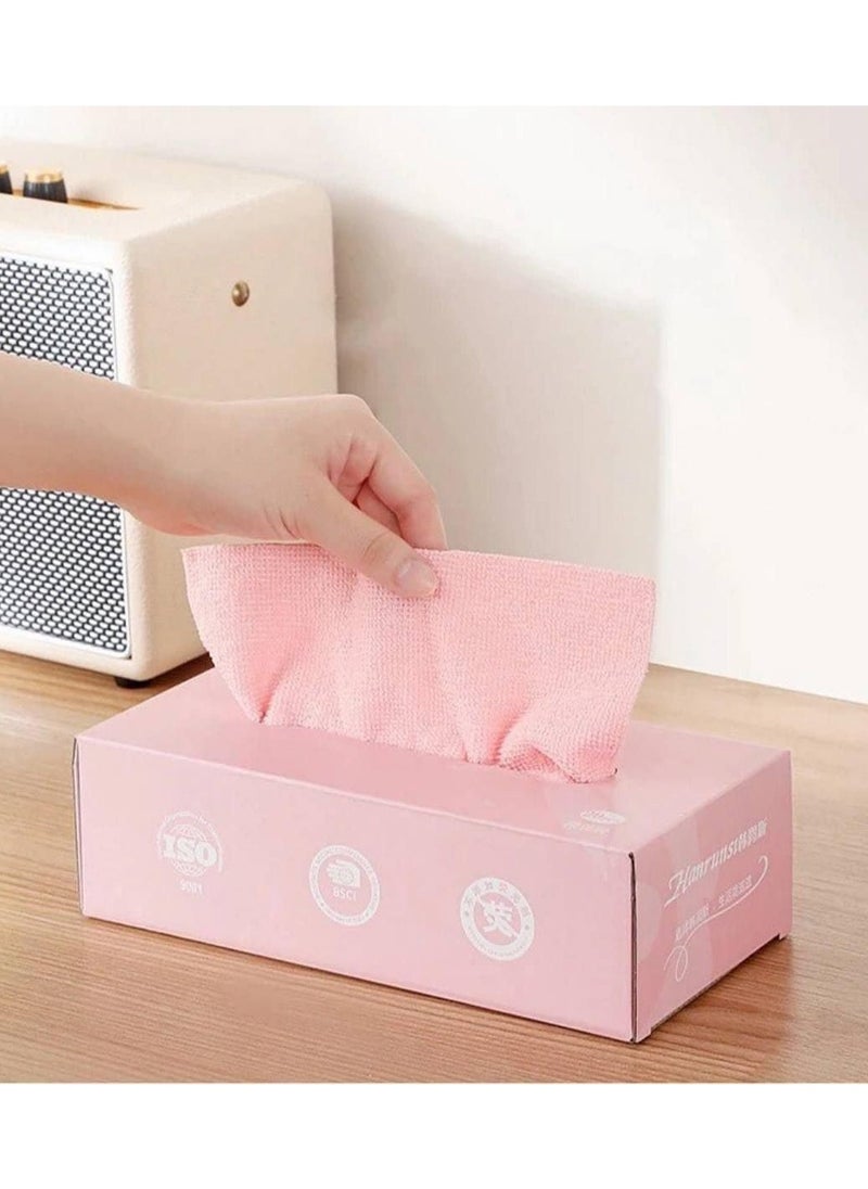 Raha Napkin  Microfiber Kitchen Towel Tissue Box 20 Towels Box for cooking and cleaning with ease and elegance provides a distinctive multi-coloured experience