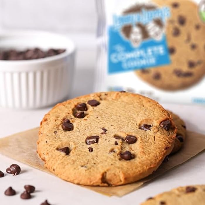 Lenny & Larry's The Complete Cookie, Chocolate Chip, Soft Baked, 16g Plant Protein, Vegan, Non-GMO, 4 Ounce Cookie (Pack of 12) - Image 2