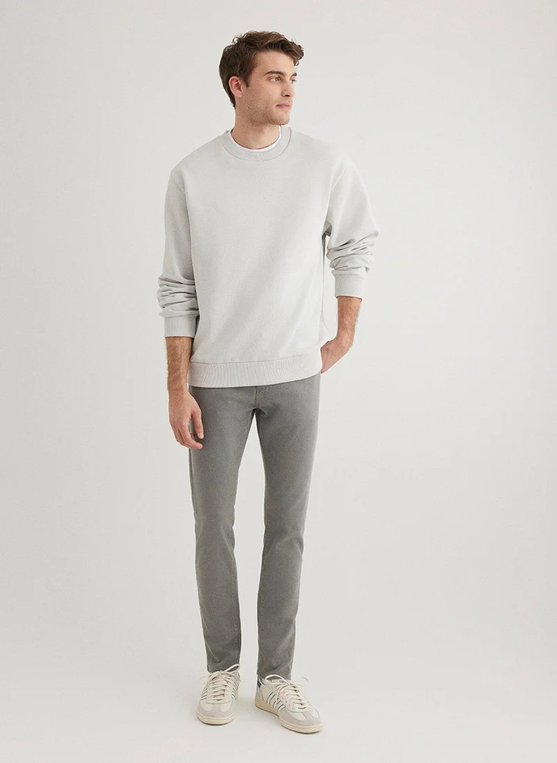 MAVI Crew Neck Gray Sweatshirt