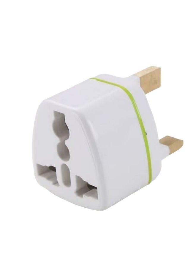 Power adapters  5 Socket WD7S UK Plug To Universal US/EU/UK/AU Socket Adapter White - Image 1