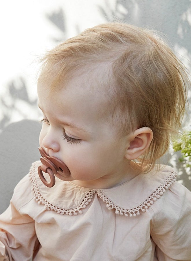 Elodie Details Bamboo Pacifier Latex - Burned Clay - Image 4
