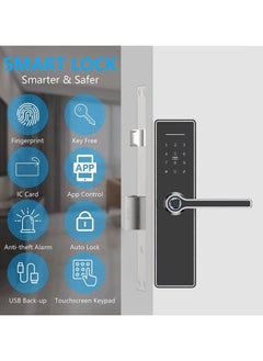 Smart lock Door Lock Stainless Steel Digital Fingerprint - pzsku/Z45269C724A018F227106Z/45/_/1713837377/af2c2547-e7cd-47f4-8409-3ac60a1701cd