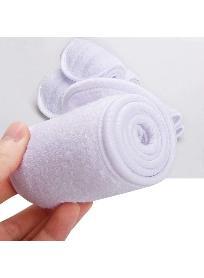 LA PERLA TECH  WHITE FACIAL, YOGA, SPA, HEAD BAND HAIR WRAP, BATH BAND, SPORTS BAND (6PCS) - Image 4