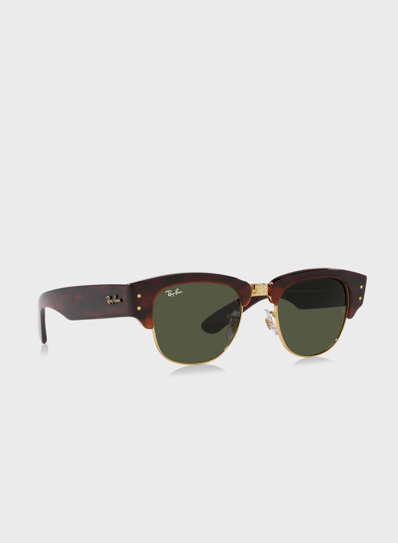 Ray-Ban 0Rb0316S Mega Clubmaster Sunglasses - Image 3