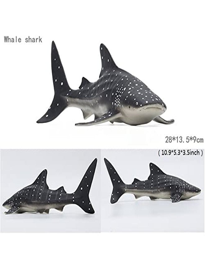 SmilerSmile Solid Sea Animals Educational Toys,Simulation Ocean Shark Sea Creature Toy for Toddlers Kids (Whale Shark) - Image 4