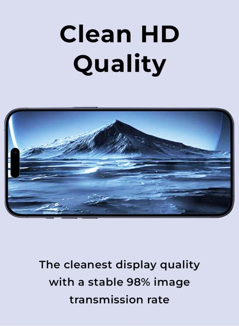 CITYWAY Cityway Screen Protector, 9H Tempered Glass, Full Coverage for iPhone  - Image 3