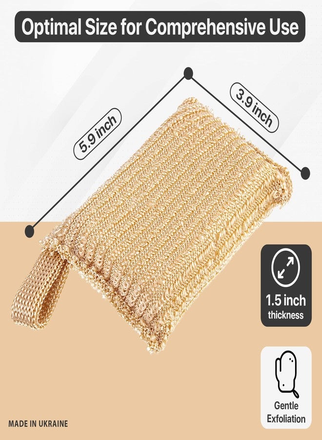 DR. SCHAVIT Gentleness Bath Sponge - Ultra-Soft | Exfoliating Sponge for Gentle Cleansing and Skin Care. Made in Ukraine - Image 2