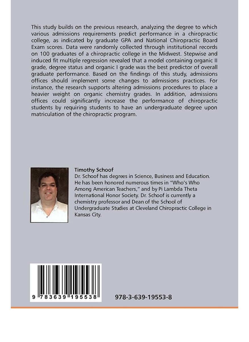 Predictability Of Student Performance in Health-Care Related Education  - Image 2