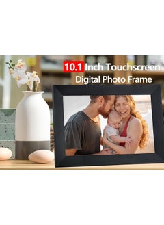 HOPHOP 64GB Smart WiFi Digital Photo Frame with 10.1 inch Touch Screen and 64GB Storage - Perfect for Displaying Your Favorite Photos and Videos (Large Digital Frame)  - Image 2
