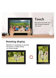 HOPHOP 64GB Smart WiFi Digital Photo Frame with 10.1 inch Touch Screen and 64GB Storage - Perfect for Displaying Your Favorite Photos and Videos (Large Digital Frame)  - Image 5