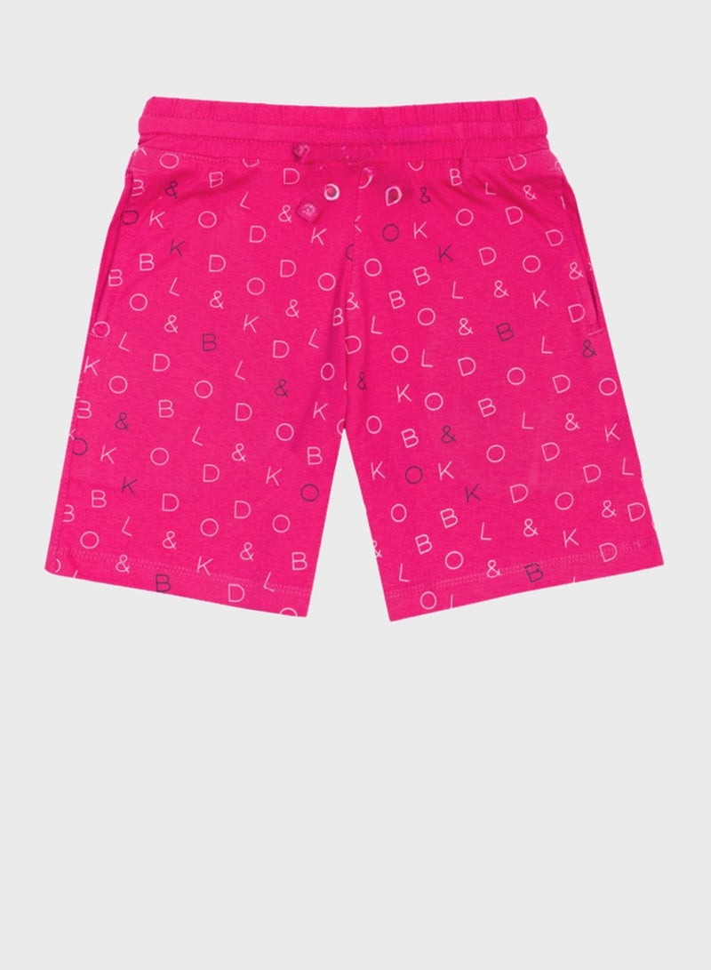 BOLD&KO Kids Aop Signature Shorts - Image 2