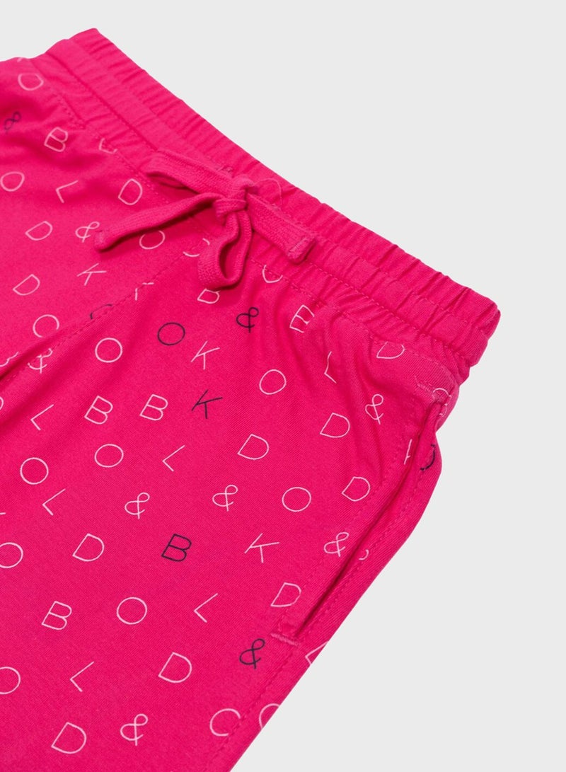 BOLD&KO Kids Aop Signature Shorts - Image 3
