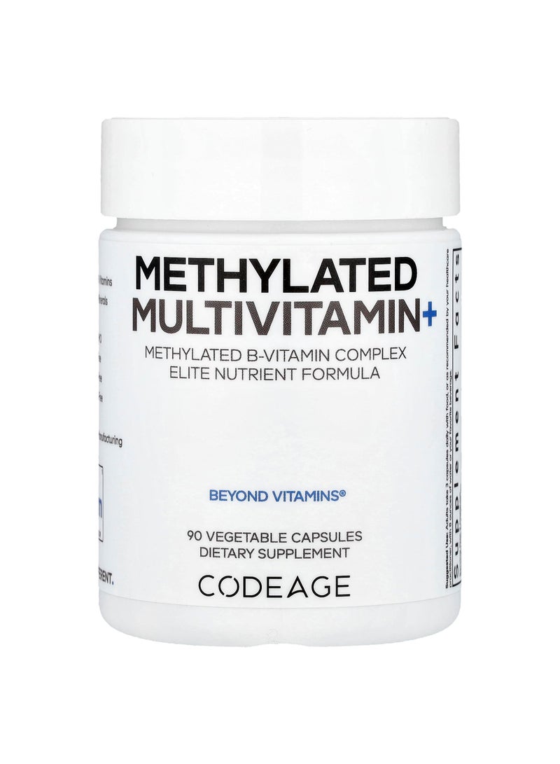 Codeage Methylated Multivitamin+, 90 Vegetable Capsules