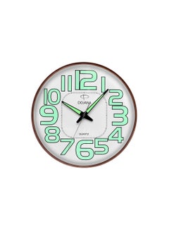 Metal Wall Clock Radium Dial