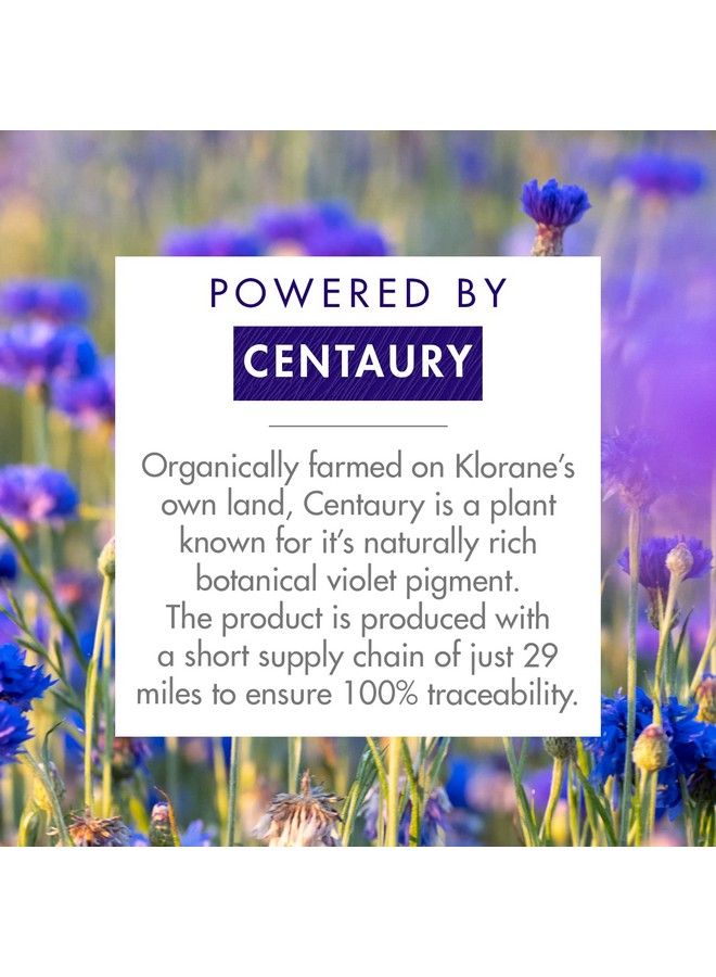 Klorane شامبو أرجواني نباتي مع نبات القنطور لتفتيح الشعر الأشقر البلاتيني أو الرمادي الفضي أو الشعر الأبيض ويحيد درجات اللون الأصفر والنحاسي غير المرغوب فيها، خالٍ من البارابين والسيليكون والكبريتات، 13.5 أونصة سائلة. - Image 4