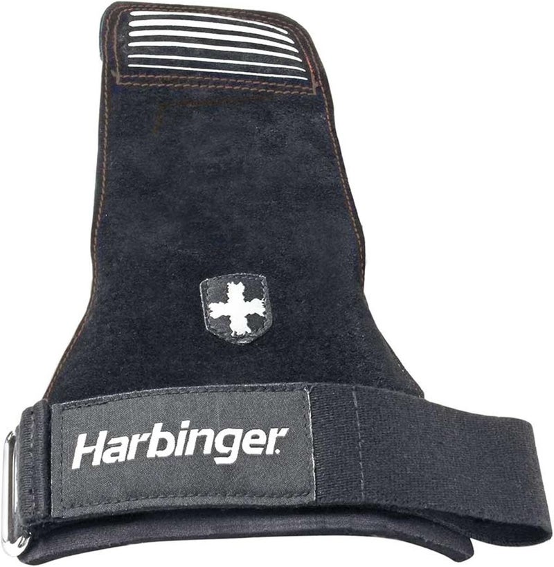 Harbinger Lifting Grips, Black - Image 2