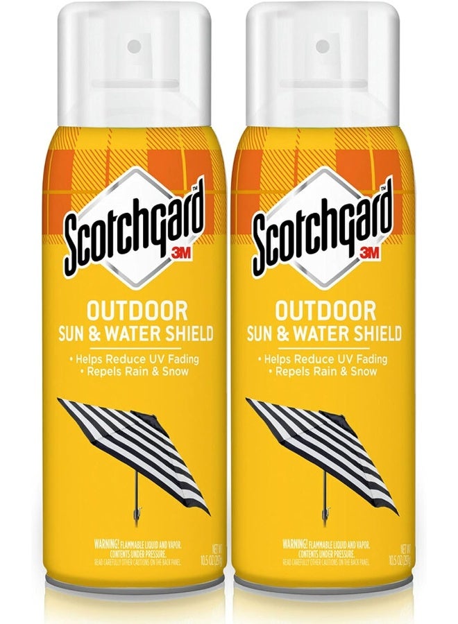 Scotchgard Sun and Water Shield, Repels Water, 10.5 Fluid Ounces (2 Cans) - Image 1