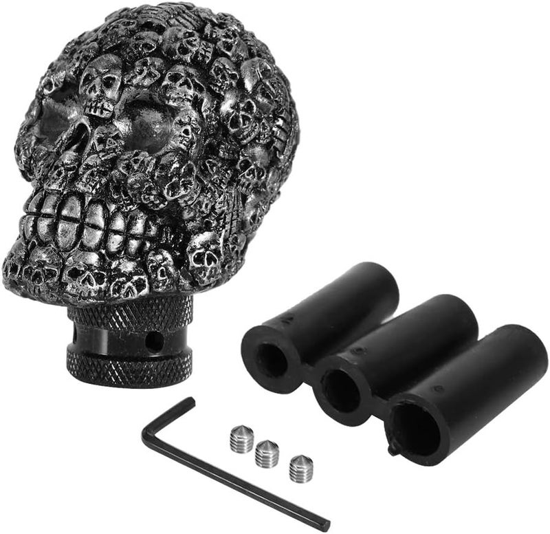 Tbest 2014 Town Stick,Gear Shift Knob Lever,Gear Shift Knob Stick Lever Skeleton Skull Car Modified Manual Gear Shift Knob Stick Lever Shifter Universal Skull Gear Knob - Image 1