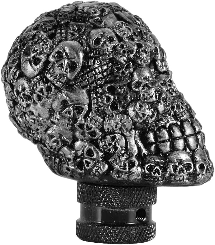 Tbest 2014 Town Stick,Gear Shift Knob Lever,Gear Shift Knob Stick Lever Skeleton Skull Car Modified Manual Gear Shift Knob Stick Lever Shifter Universal Skull Gear Knob - Image 2