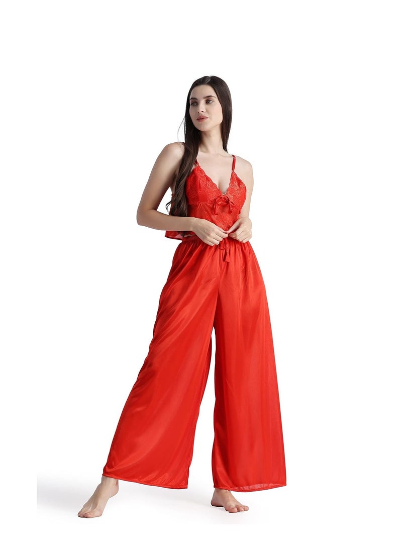Accessorize Kingdom Women's Satin Kimono Robes Bridesmaid Wedding Robes Silky Bathrobes Summer Loungewear Night suit  - Image 2