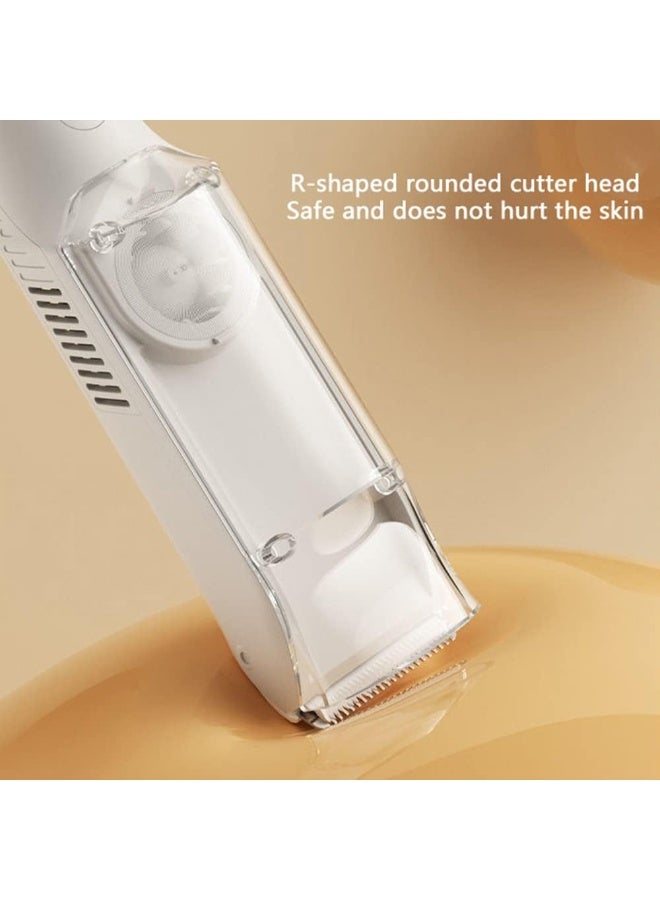 DMG TECH Baby Hair Clipper, Mute Automatic Hair-sucking Baby Shaving Head Children's Electric Clipper Shaving Hair Clipper, IPx7 Waterproof Rechargeable Cordless Hair Trimmer - Image 4