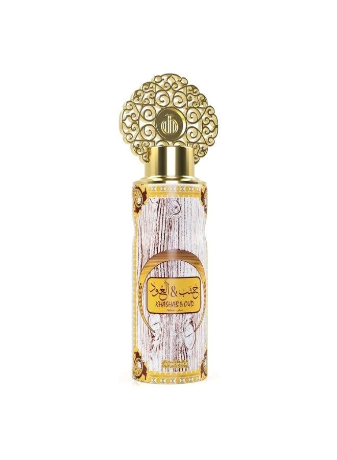 Khashab Oud White Perfume Spray Unisex 200ml