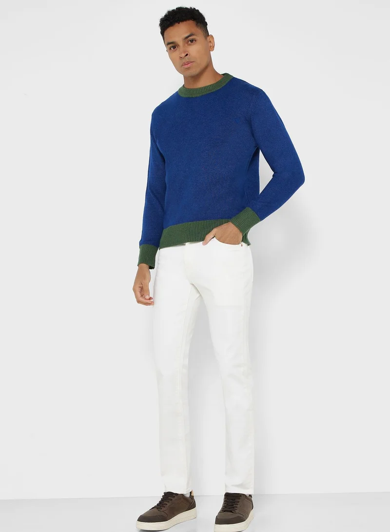 Robert Wood Crew Neck Sweater
