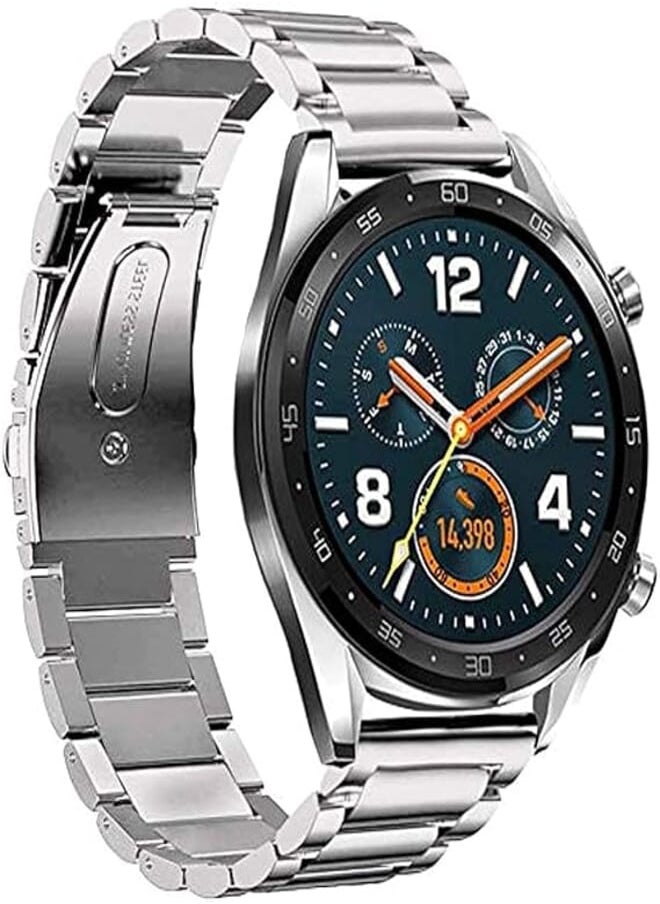 SKEIDO SKEIDO Stainless Steel Quick Release for Huawei Watch GT Replacement Band Wrist Strap 