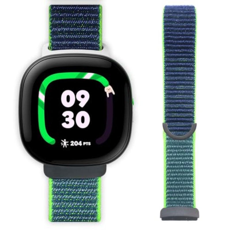 Bands Compatible with Fitbit Ace LTE Band, Soft Durable Braided Nylon Material Straps, Water Resistant, Breathable Sport Replacement - Image 1