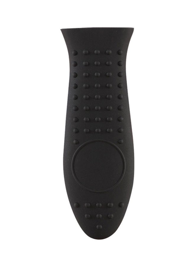 NIBEMINENT Multi-Purpose Pot Holder Sleeve Black 14.3x5cm 
