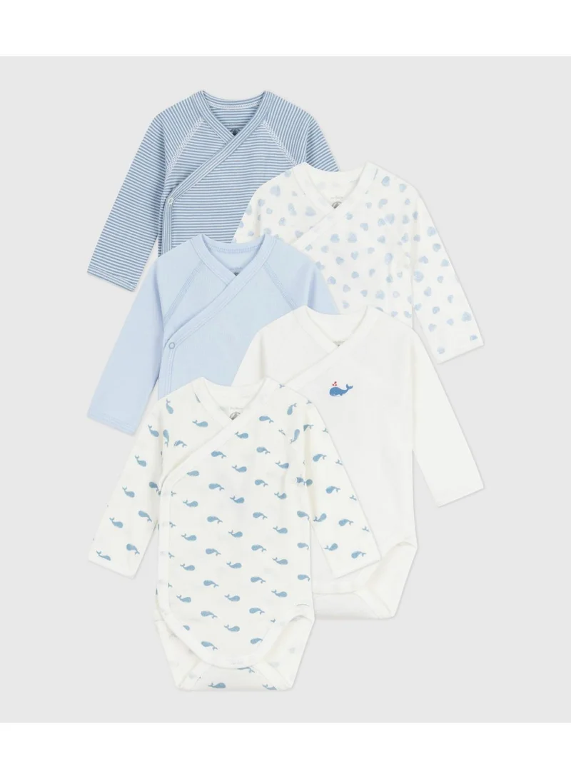 بيتي باتو قطع بودي قطنية طويلة الأكمام بطبعة للأطفال