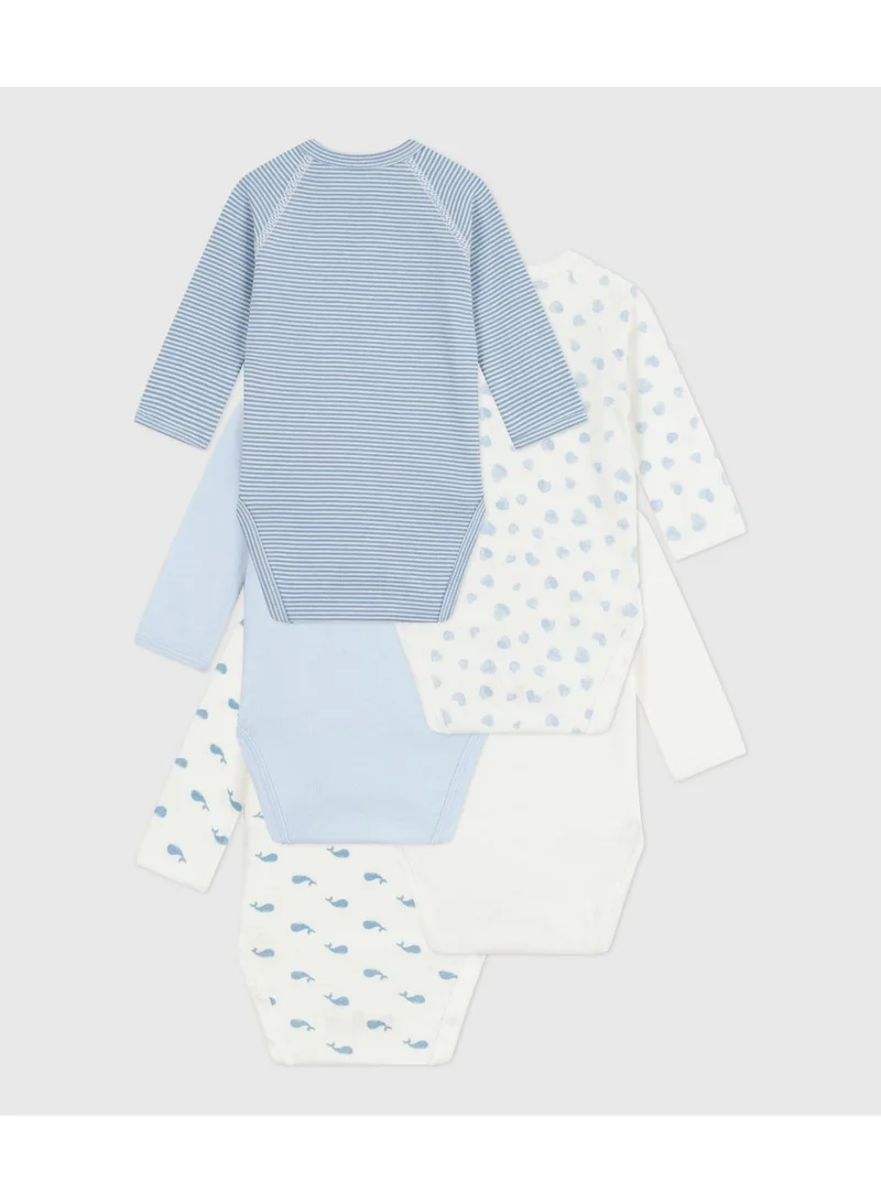 بيتي باتو قطع بودي قطنية طويلة الأكمام بطبعة للأطفال