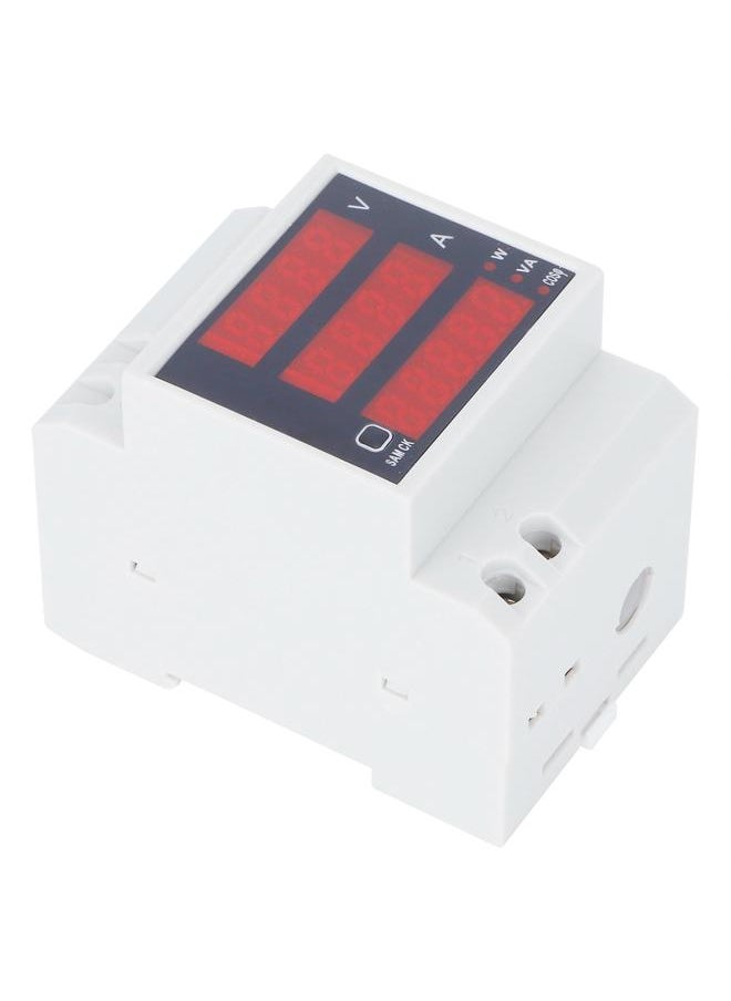 Thoraya DinRail Voltage Current Meter Digital MultiFunctional Power Factor Tester AC200450V  - Image 4