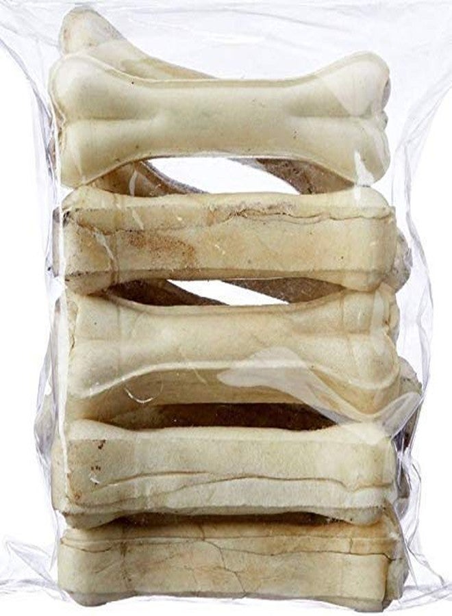 ADB CREATIONS Rawhide Bones for Dogs and Puppies Chicken Flavour Delicious Treats 8 Inch Calcium Chew Bone All Life Stages/Helps in Strengthen Bones and Teeth with Nutritional Benefits (4 kg) - Image 3