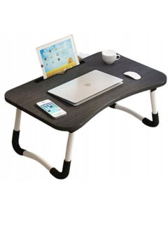 Generic Foldable Laptop Table with Multicolor Multicolor Cup Holder Multicolor 60 x 41cm  - Image 4