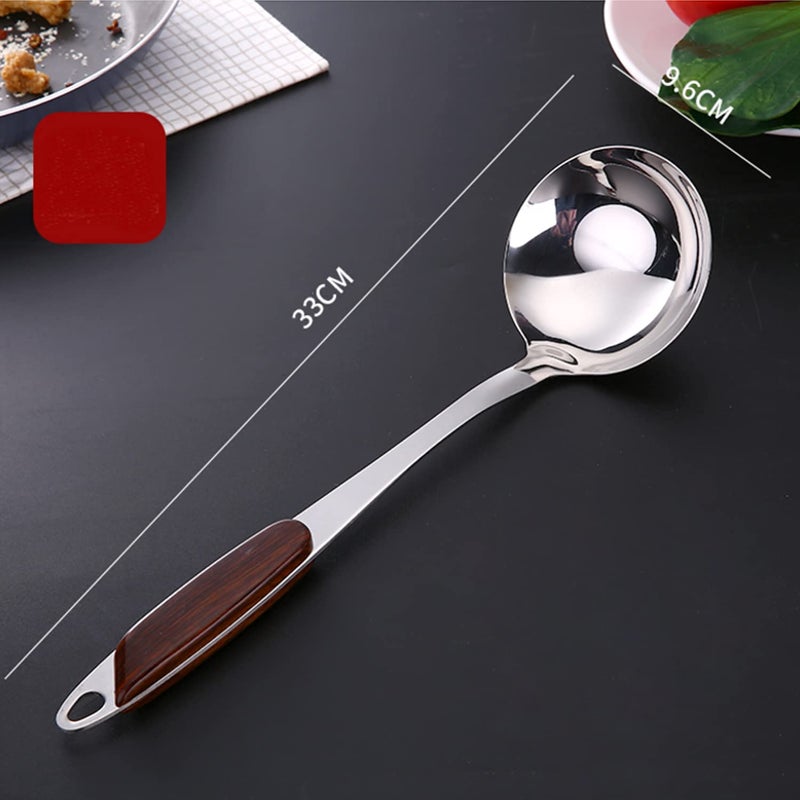 Primetan Stainless Steel Cooking and Serving Spoon Set for Kitchen (J-LADLE) - Image 3