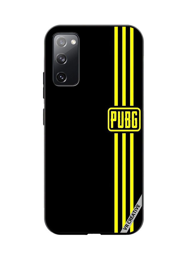 VR CREATIVE Protective Case Cover For Samsung Galaxy S20 FE 5G Pubg Design Multicolour - Image 1